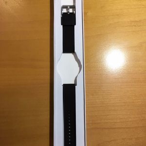 Vaer quick release silicone watch strap, black